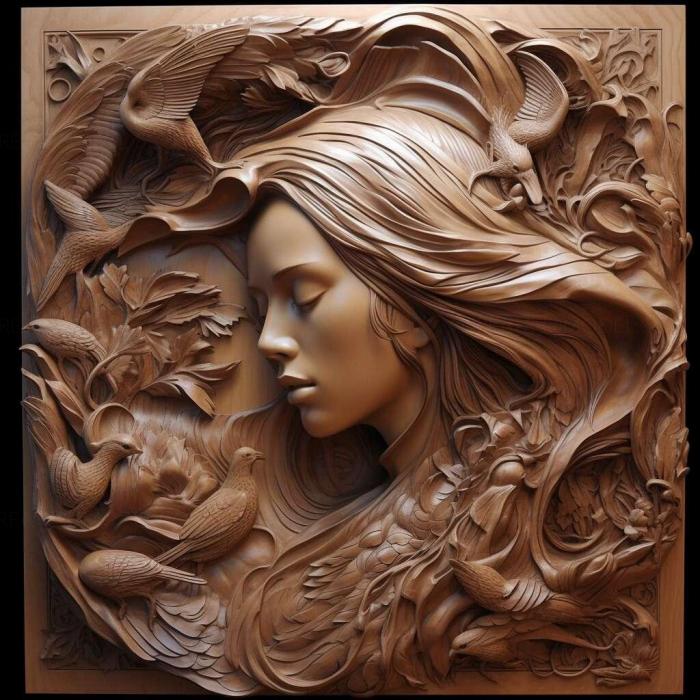 نموذج ثلاثي الأبعاد لآلة CNC 3D Art 